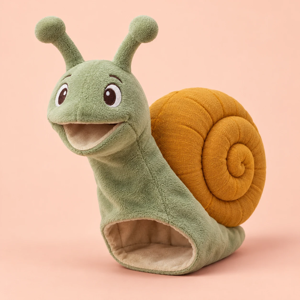 Fern the Snail Puppet